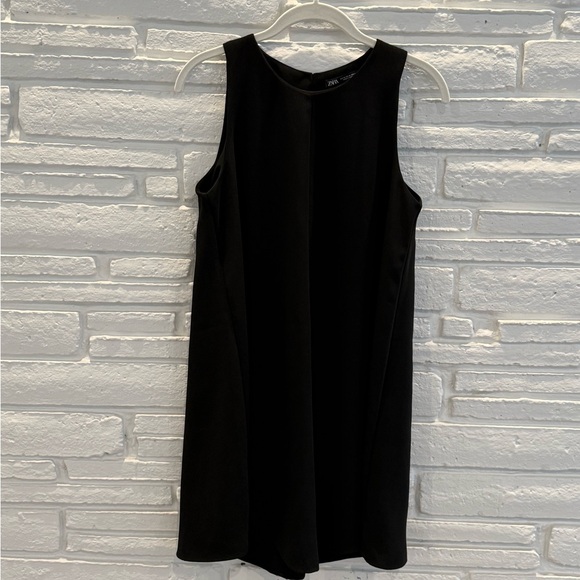 Zara Women’s “little black dress” A-line Swing Dress - Medium - Picture 8 of 9